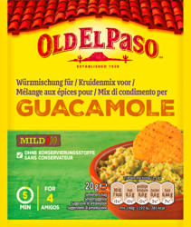 Mélange aux épices pour guacamole Old El Paso, doux, 20 g
