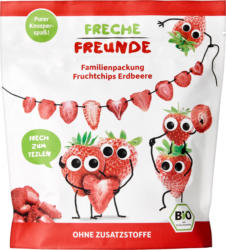 Chips di frutta fragola Freche Freunde , 30 g