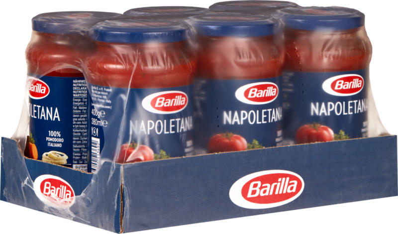 Sugo Napoletana Barilla, 6 x 400 g