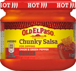 Sauce dip Chunky Salsa Old El Paso, hot, 312 g