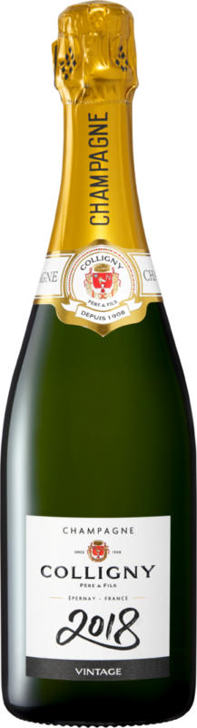 Colligny Brut Vintage Champagne AOC, Frankreich, Champagne, 2018, 75 cl