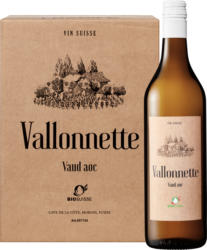 Bio Vallonnette Vaud AOC, Suisse, Vaud, 2021, 6 x 70 cl