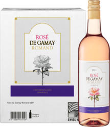 Rosé de Gamay Romand Vin de Pays, Schweiz, Westschweiz, 2021, 6 x 70 cl
