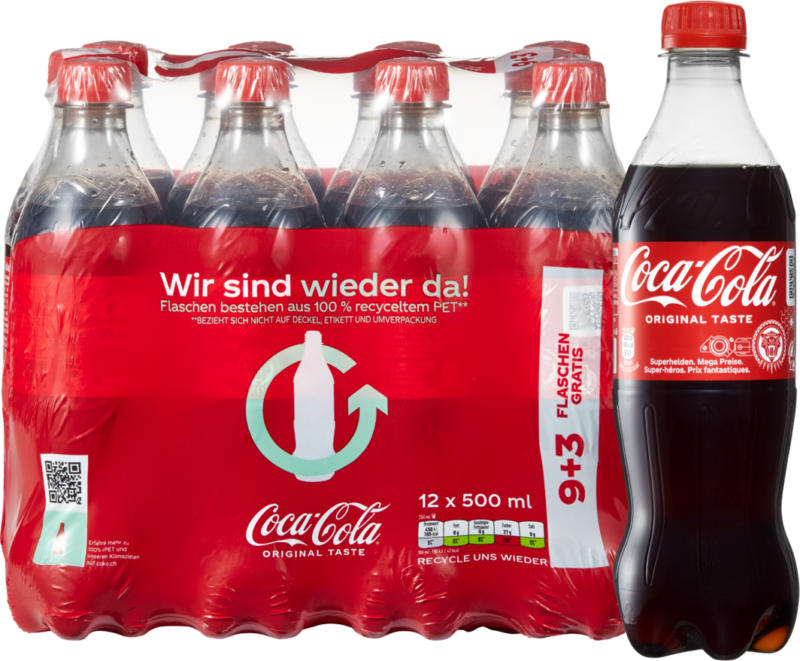 Coca-Cola Classic, 12 x 50 cl