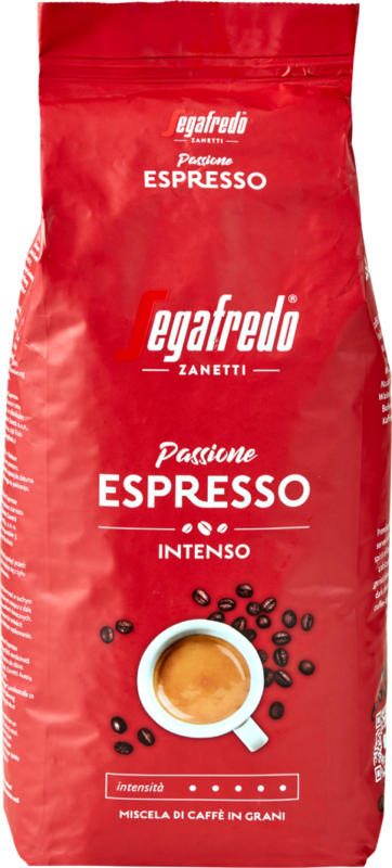 Segafredo Kaffee Passione Espresso, en grains, 1 kg