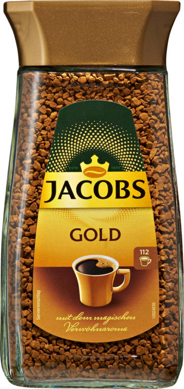 Jacobs Kaffee Gold instant, 200 g