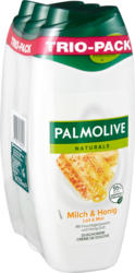 Palmolive Naturals Duschcrème Milch & Honig, 3 x 250 ml