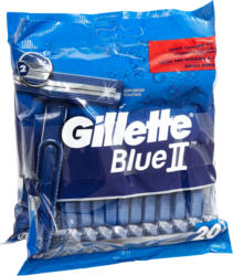Rasoi usa e getta Blue II Gillette , 2 x 20 pezzi