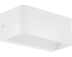 LED Wandleuchte Sania 4 L20 cm weiß 1-flammig