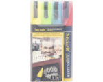 Hornbach Kreidestifte Kalligraphiespitze 2-6 mm bunt 4 Farben