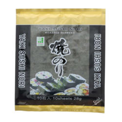 Yaki Nori Gerösteter Seetang für Sushi