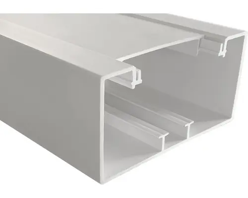 Brüstungskanal BxH 130 x 65 mm 2 m weiß