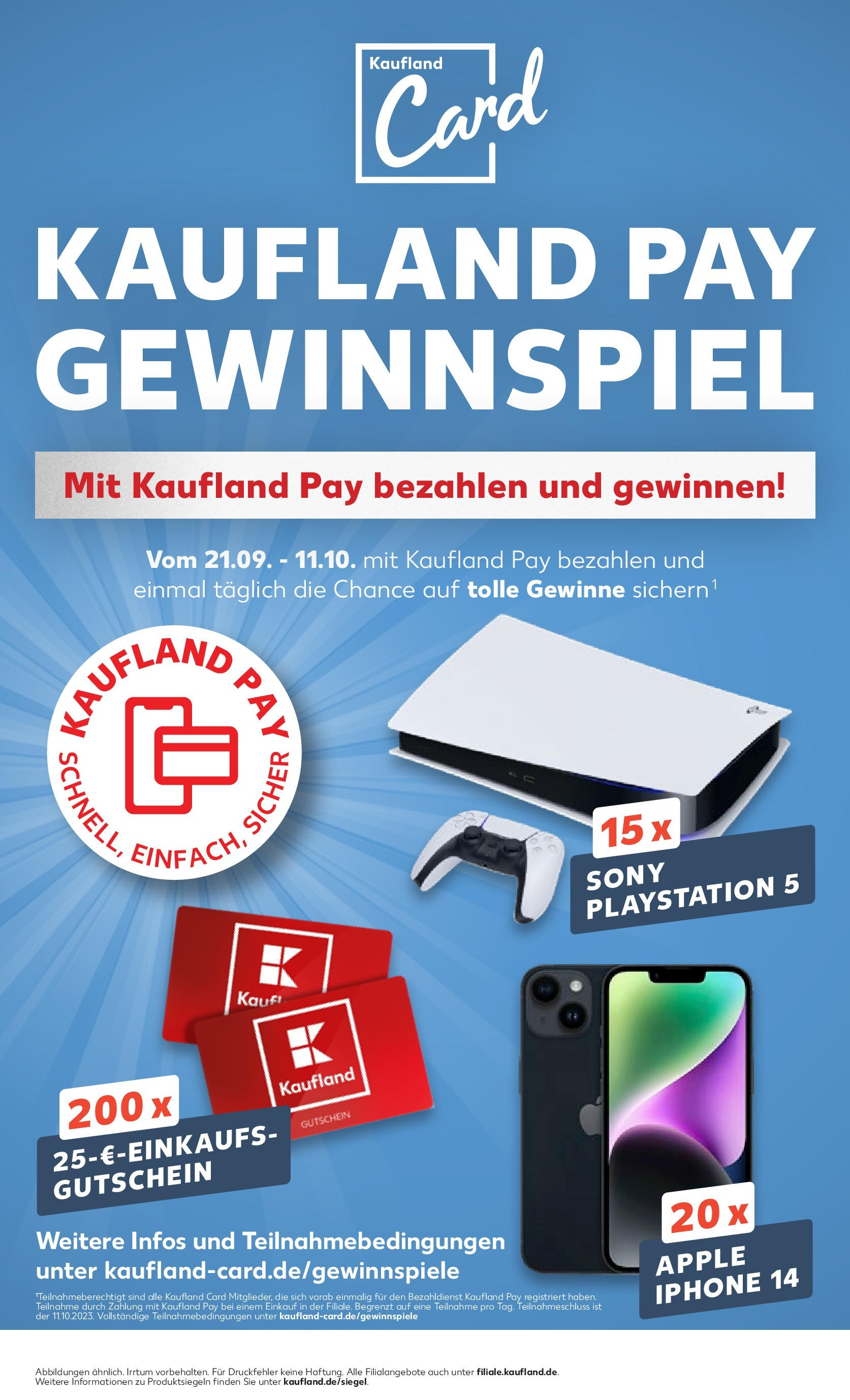 Kaufland Prospekt 	 (ab 21.09.2023) » Angebote Online zum Blättern | Seite: 41 | Produkte: Playstation, Iphone, Apple, Sony