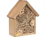 Hornbach Insektenhotel mit Spitzdach 19 x 9,5 x 22 cm braun