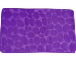 Badteppich Msv Kiesel 40x60 cm violett