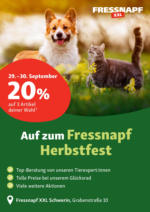Fressnapf Neueröffnung Schwerin - bis 30.09.2023