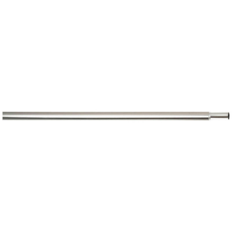 Stilgarnitur Edelstahloptik Metall L: ca. 210 cm ausziehbar von ca. 120 bis 210 cm 1.0 Läufe