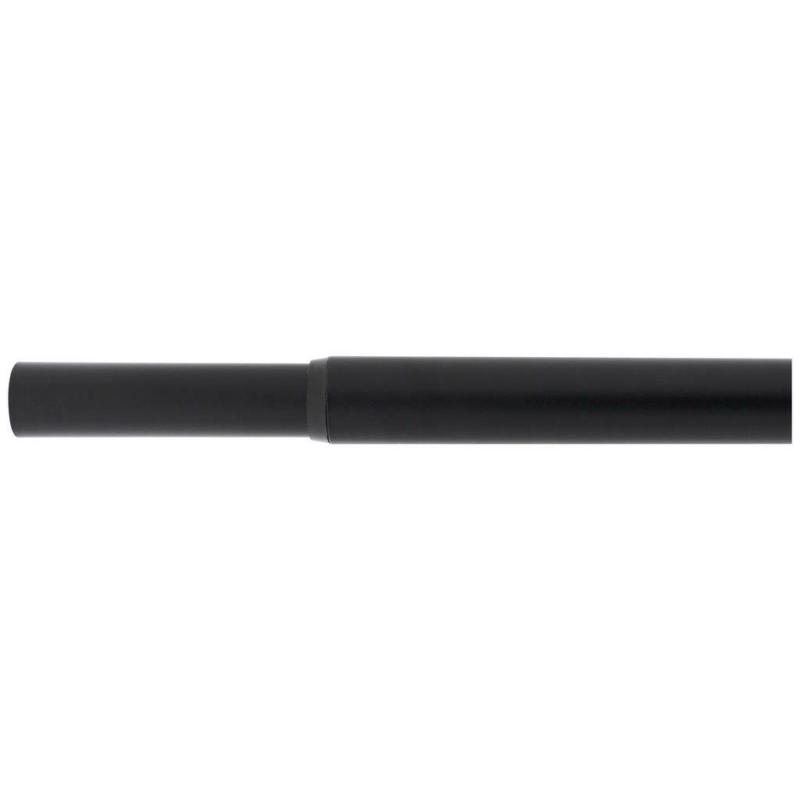 Stilgarnitur schwarz Metall L: ca. 210 cm ausziehbar von ca. 120 bis 210 cm 1.0 Läufe
