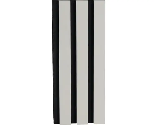 Handmuster Fjordwall Akustikpaneel Linoleum Hellgrau 300x150 mm