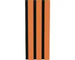 Hornbach Handmuster Fjordwall Akustikpaneel Linoleum Orange 300x150 mm