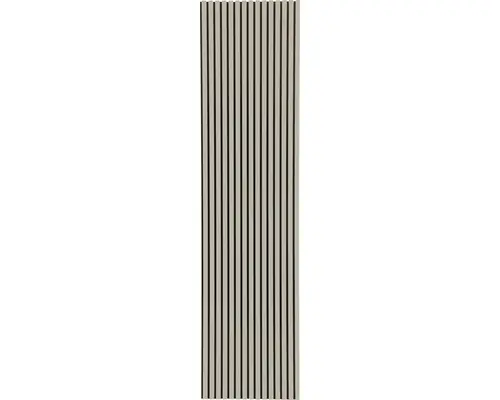 Fjordwall Akustikpaneel Linoleum Hellgrau 20x600x2400 mm