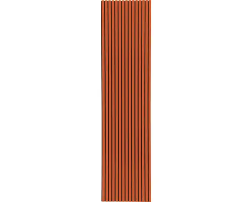 Fjordwall Akustikpaneel Linoleum Orange 20x600x2400 mm