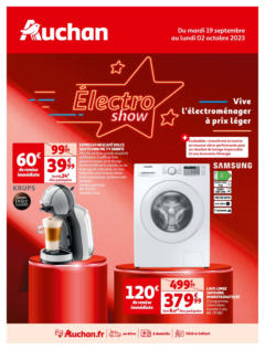 Auchan - Prévisualisation de Auchan Spécial électro Septembre valide à partir de 19.09.2023