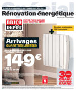 Brico Dépôt Rénovation énergétique - au 05.10.2023