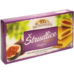 Serbisches Strudelgebäck mit einer Füllung mit Feigen