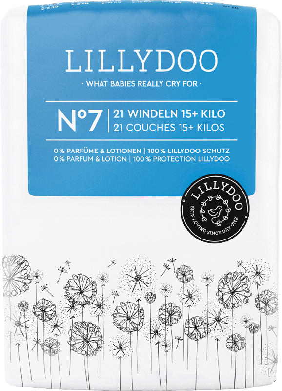 Lillydoo Windeln Gr. 7 (15+ kg)