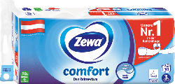 Zewa comfort Toilettenpapier Das Reinweisse 3-lagig (10x150 Blatt)