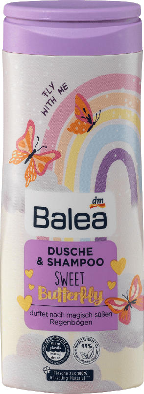 Balea Dusche & Shampoo Sweet Butterfly