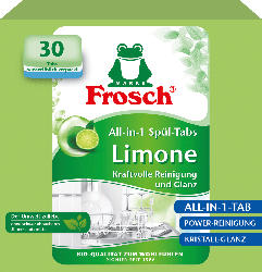 Frosch All-in-1 Spül-Tabs Limone