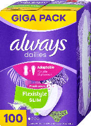 always dailies Slipeinlagen Flexistyle Slim Giga Pack