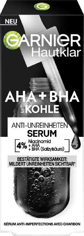 Garnier Skin Active Hautklar AHA+BHA Anti-Unreinheiten Serum