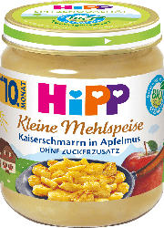 Hipp Kleine Mehlspeise Kaiserschmarrn in Apfelmus