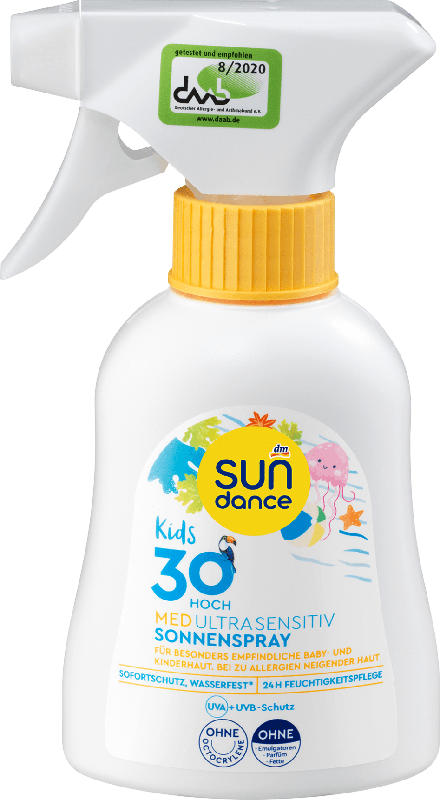 SUNDANCE Kids Ultra Sensitiv Sonnenspray LSF 30