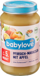 babylove Fruchtbrei Pfirsich-Maracuja mit Apfel
