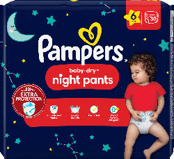 Pampers Baby dry Night pants Gr. 6 (15+ kg)