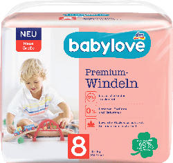 babylove Premium-Windeln Gr. 8 (18+ kg)
