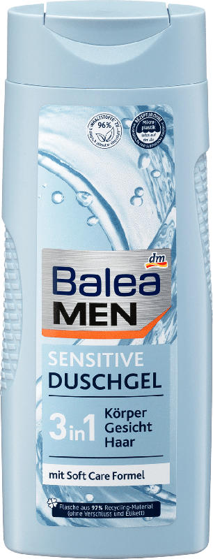 Balea MEN 3in1 Duschgel Sensitive