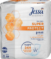 Jessa Diskret Hygieneeinlagen bei Blasenschwäche Super Protect