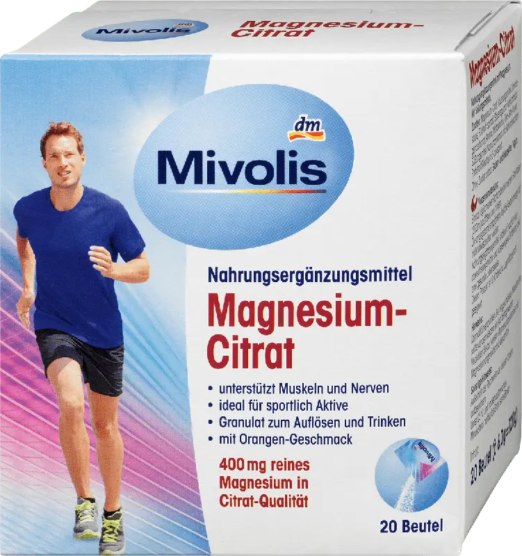 Mivolis Magnesium-Citrat Portionsbeutel