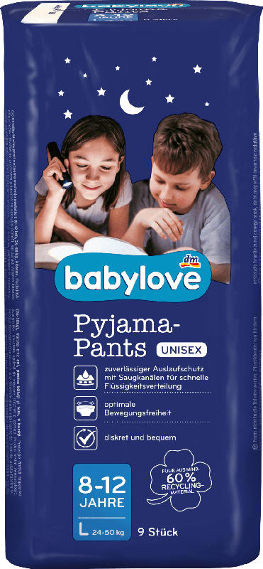 babylove Pyjama-Pants Gr. L (24-50 kg)