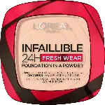 dm drogerie markt L'ORÉAL PARiS Foundation Puder Infaillible Fresh Wear 180 Rose Sand