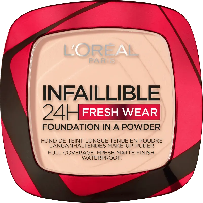 L'ORÉAL PARiS Foundation Puder Infaillible Fresh Wear 180 Rose Sand