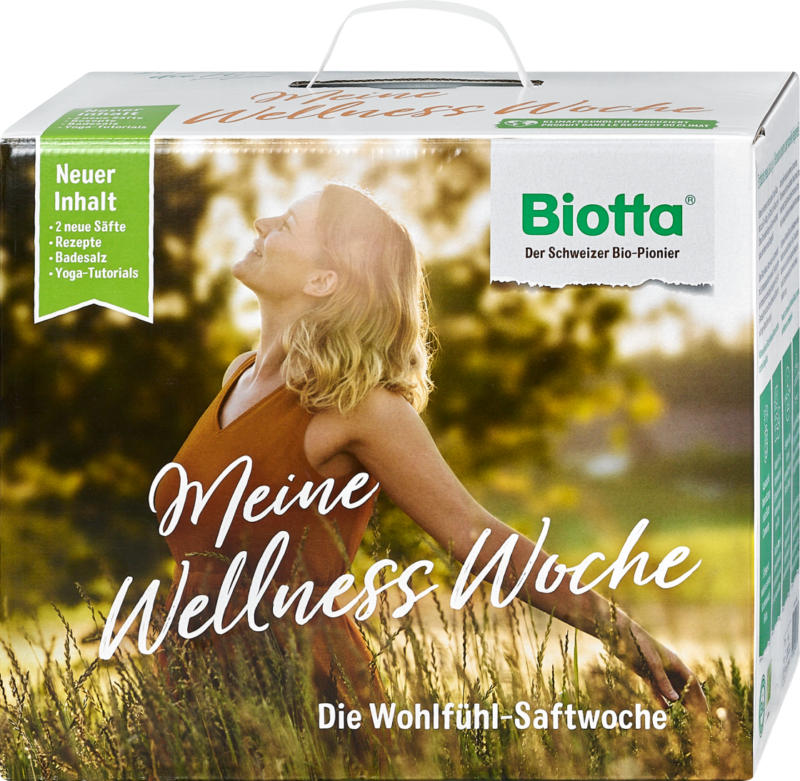 Biotta Wellness-Wohlfühl-Saftwoche Set