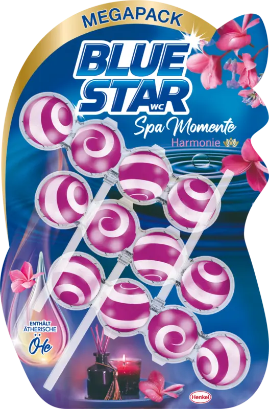 BLUE STAR WC-Steine Spa Momente Harmonie Megapack