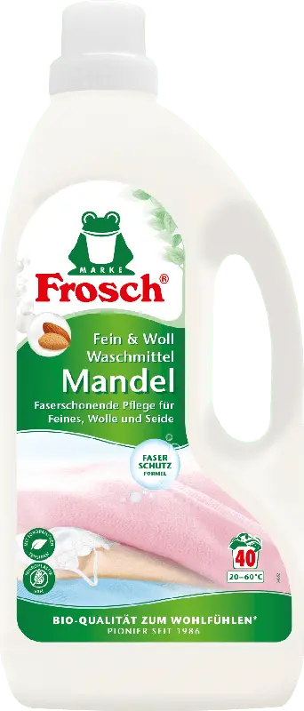 Frosch Fein- und Wollwaschmittel Mandel
