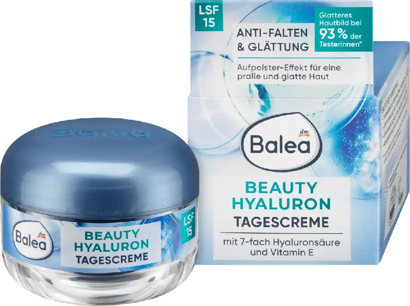 Balea Beauty Hyaluron Tagescreme LSF 15